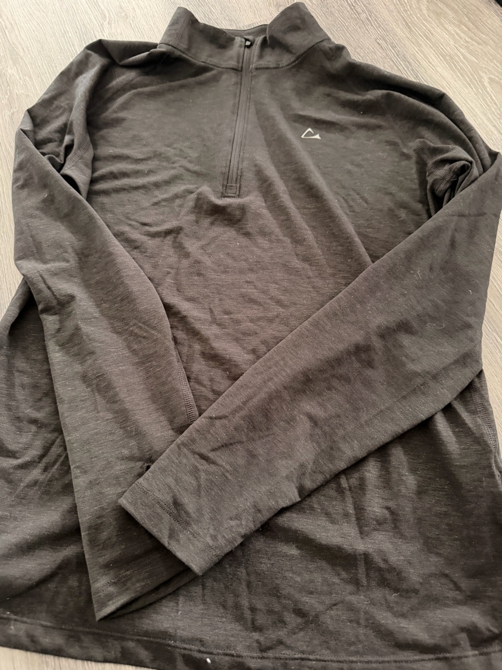 Paradox Merino Blend Performance Tee - Charcoal Black